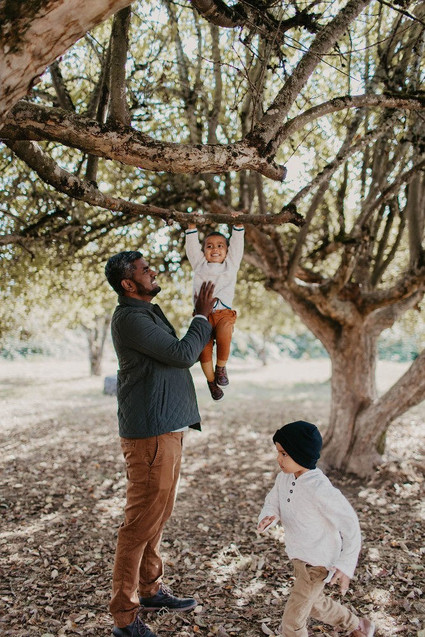 Fall family photos at Kruger Farms on Sauvie's Island