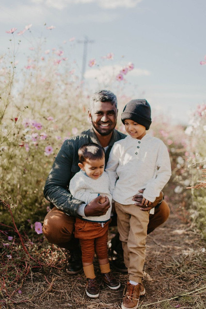 Fall family photos at Kruger Farms on Sauvie's Island