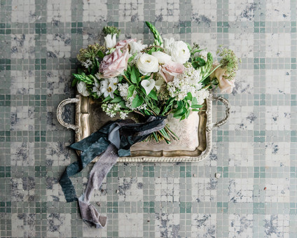 Packard Plant in Detroit wedding editorial