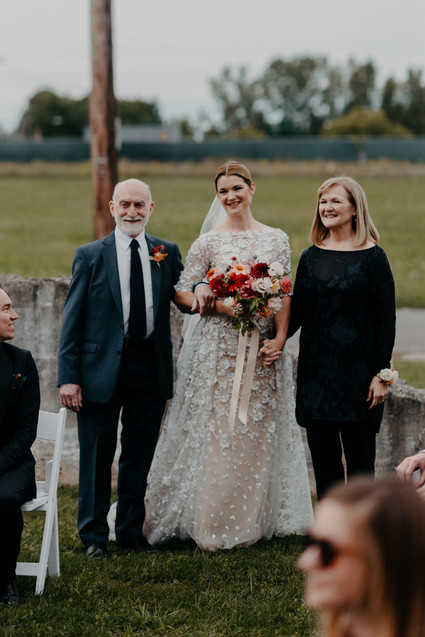 A print maker's thoughtful DIY fall wedding ... with kilts!