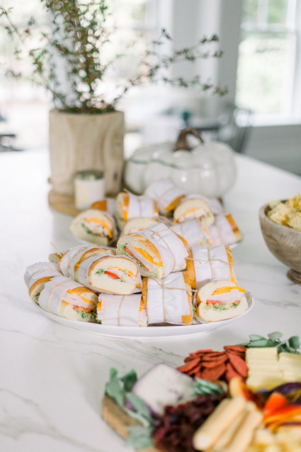 Summer to fall floral baby shower