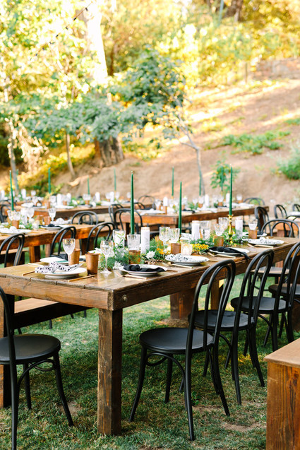Project Darling: A woodsy enchanted emerald green wedding in Julian with an amazing story Inspiration