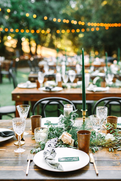 Project Darling: A woodsy enchanted emerald green wedding in Julian with an amazing story Inspiration