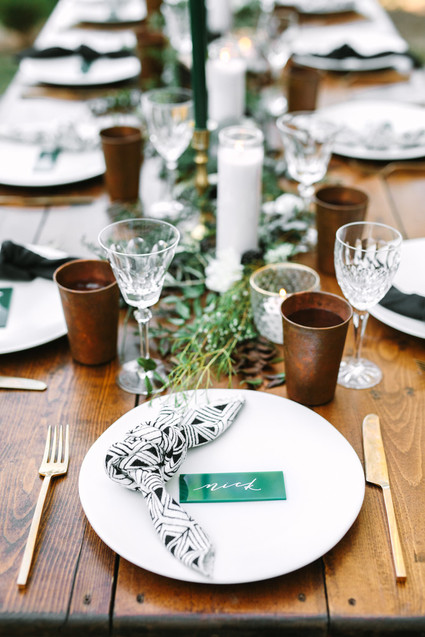 Project Darling: A woodsy enchanted emerald green wedding in Julian with an amazing story