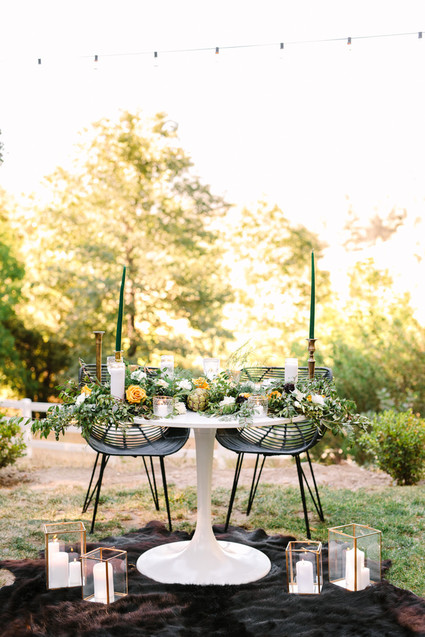 Project Darling: A woodsy enchanted emerald green wedding in Julian with an amazing story Inspiration