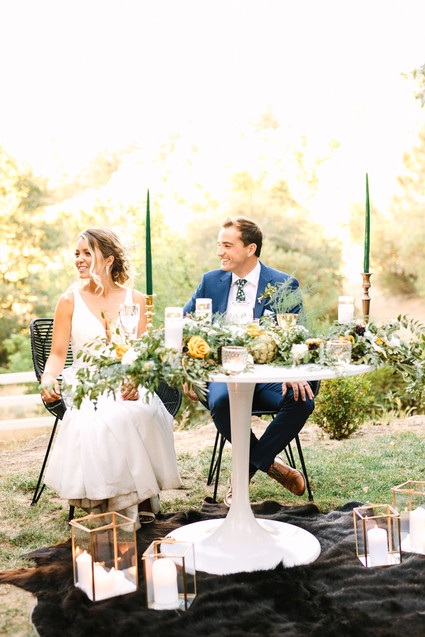 Project Darling: A woodsy enchanted emerald green wedding in Julian with an amazing story