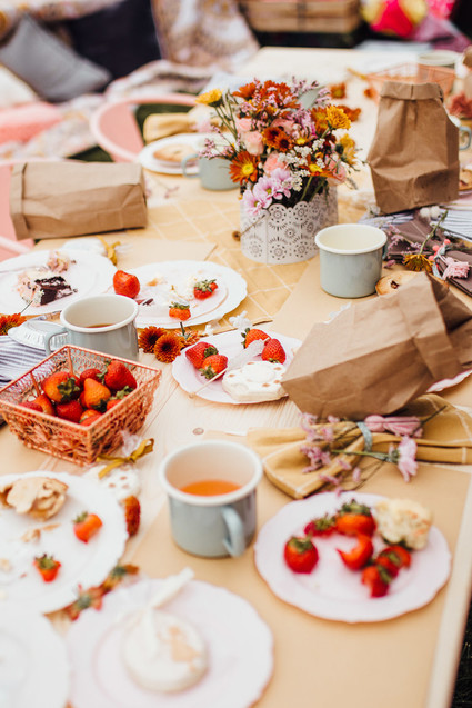 Modern prairie girl birthday party