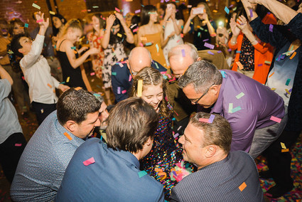 Ultra colorful modern Bat Mitzvah