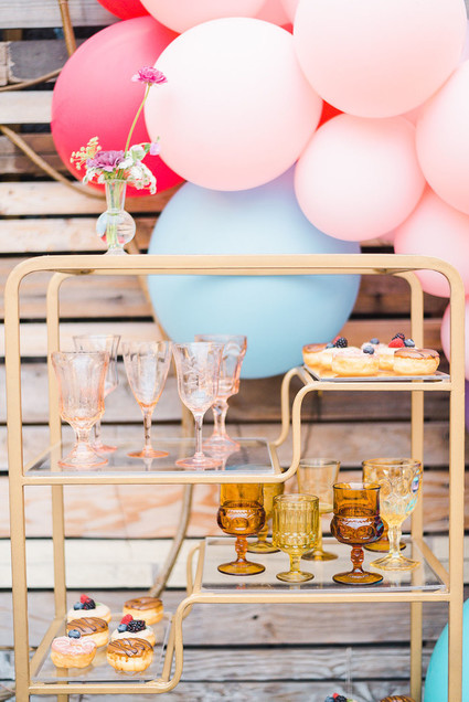 Ultra colorful modern Bat Mitzvah Inspiration