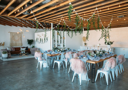 Cozy wintery baby shower at Festoon with Sterling Social