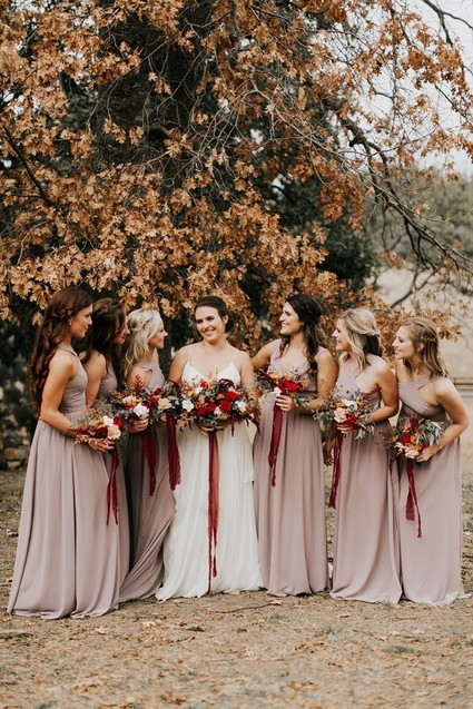 The most perfect fall wedding in apple country at Sacred Mountain in Julian, CA