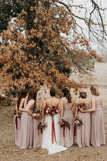 The most perfect fall wedding in apple country at Sacred Mountain in Julian, CA