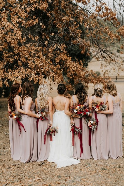 The most perfect fall wedding in apple country at Sacred Mountain in Julian, CA