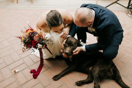 The most perfect fall wedding in apple country at Sacred Mountain in Julian, CA