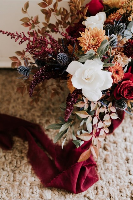 The most perfect fall wedding in apple country at Sacred Mountain in Julian, CA