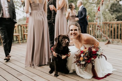 The most perfect fall wedding in apple country at Sacred Mountain in Julian, CA
