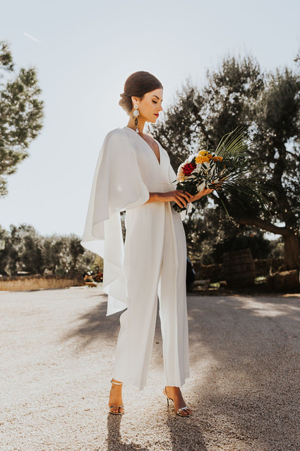 A stylish fall Italian wedding with an insanely gorgeous cake Inspiration