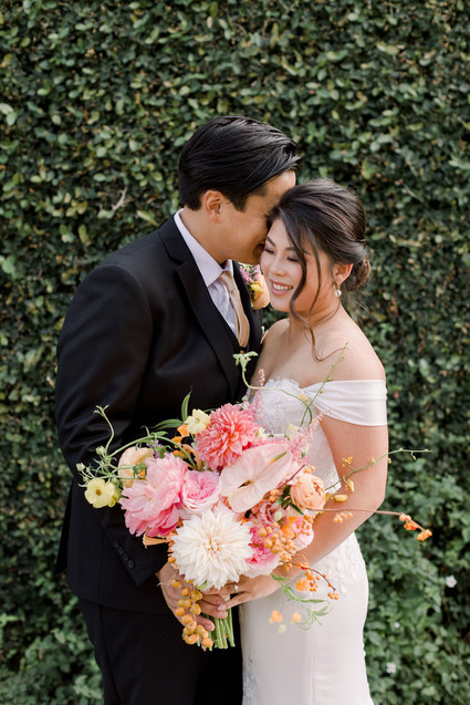 Modern foodie wedding at the Fig House