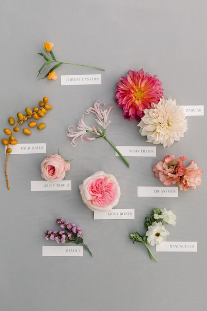 Modern foodie wedding at the Fig House Inspiration