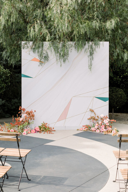 Modern foodie wedding at the Fig House