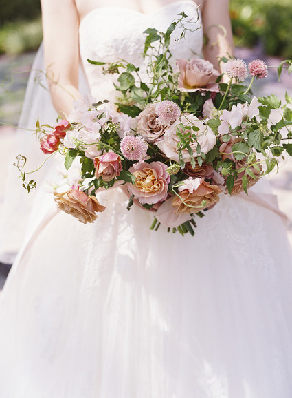 Blush bridal bouquet