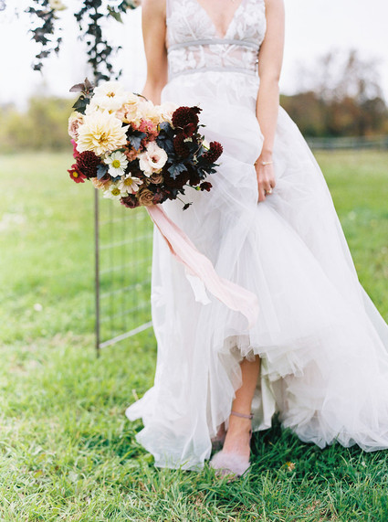Amazing winter wedding fashion and bridal party style