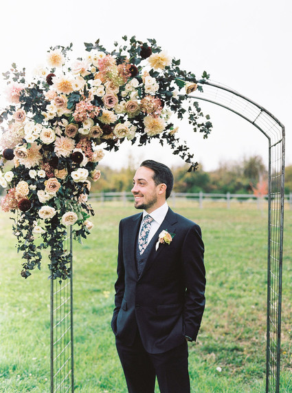 Amazing winter wedding fashion and bridal party style