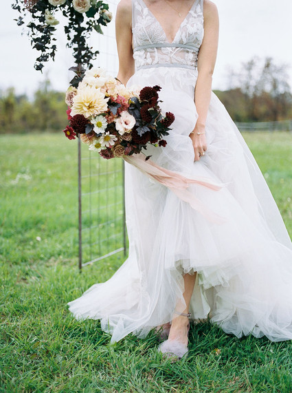 Amazing winter wedding fashion and bridal party style