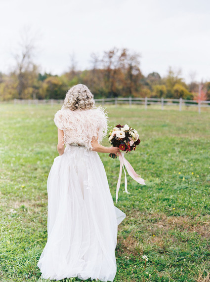 Amazing winter wedding fashion and bridal party style