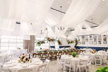 White cider house fall wedding