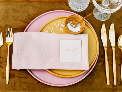 Ochre and mauve sunset elegance at Malibu Rocky Oaks Inspiration