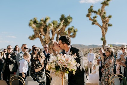 Ultra chic Joshua Tree wedding at Rimrock Ranch on 100 Layer Cake