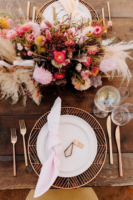 Ultra chic Joshua Tree wedding at Rimrock Ranch on 100 Layer Cake Inspiration