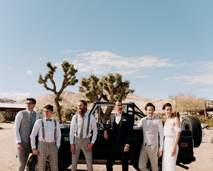 Ultra chic Joshua Tree wedding at Rimrock Ranch on 100 Layer Cake