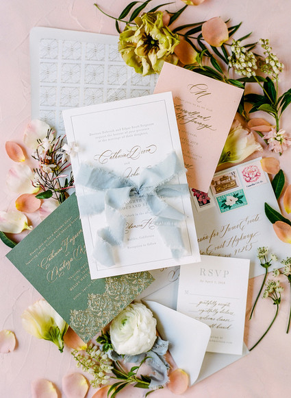 Pastel California wedding with the most thoughtful, stunning details