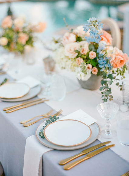 Pastel California wedding with the most thoughtful, stunning details