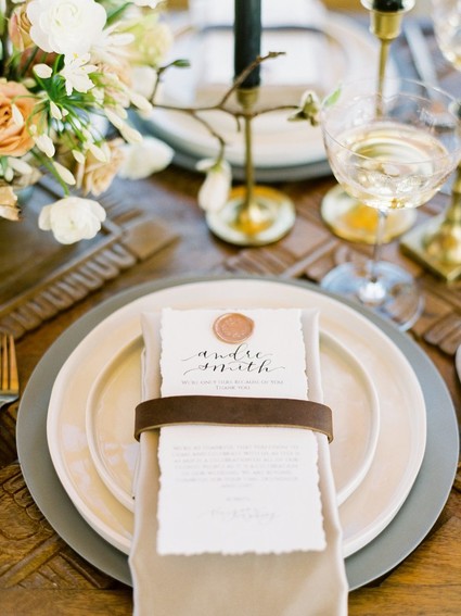 Luxe winter Rocky Mountain ranch wedding