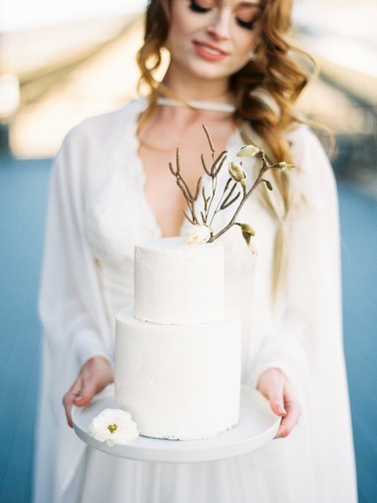 Luxe winter Rocky Mountain ranch wedding