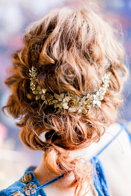 Ornate romantic British wedding editorial inspired by The Legend of Briar Rose Inspiration