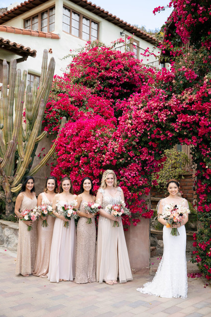Modern blushy Palm Springs wedding at Colony 29 Inspiration