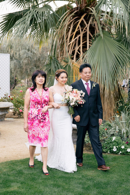 Modern blushy Palm Springs wedding at Colony 29 Inspiration