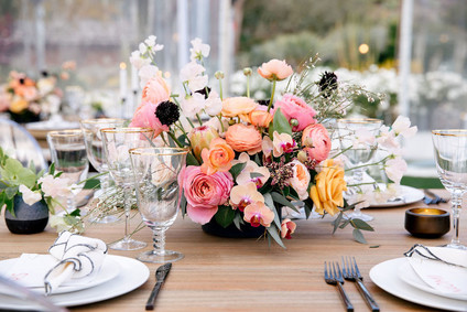 Modern blushy Palm Springs wedding at Colony 29 Inspiration