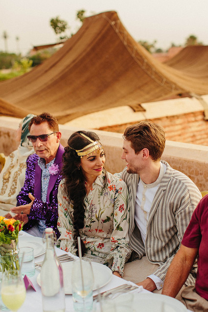 The ultimate in laid back desert chic is this stylish wedding in the Agfay desert outside of Marrakesh