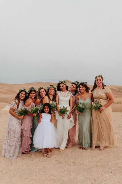 The ultimate in laid back desert chic is this stylish wedding in the Agfay desert outside of Marrakesh