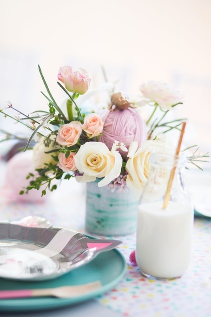 A kitty cat second birthday party with the most incredibly fun decor Inspiration