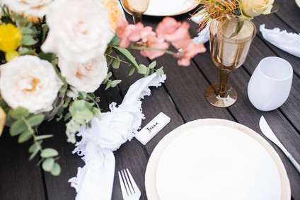 Spring backyard gender neutral baby shower