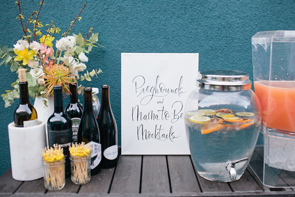 Spring backyard gender neutral baby shower