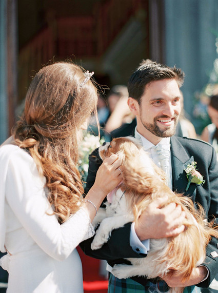 This Scottish wedding in an Irish Castle makes tartan look extra chic