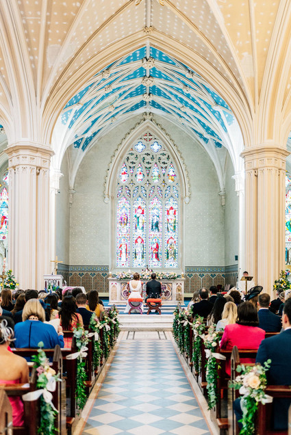 This Scottish wedding in an Irish Castle makes tartan look extra chic