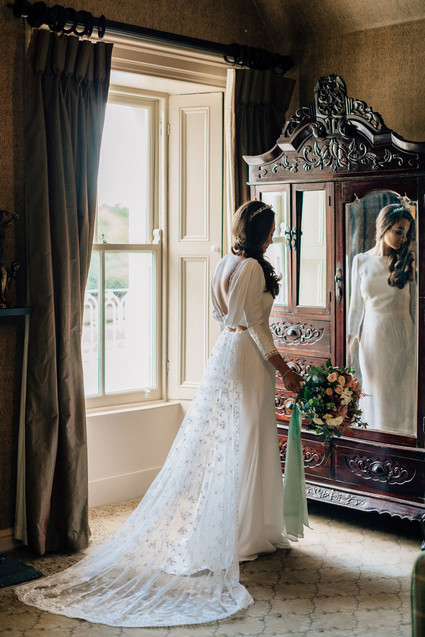 This Scottish wedding in an Irish Castle makes tartan look extra chic